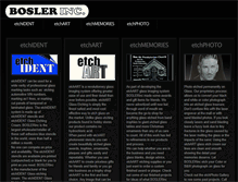 Tablet Screenshot of boslerinc.com